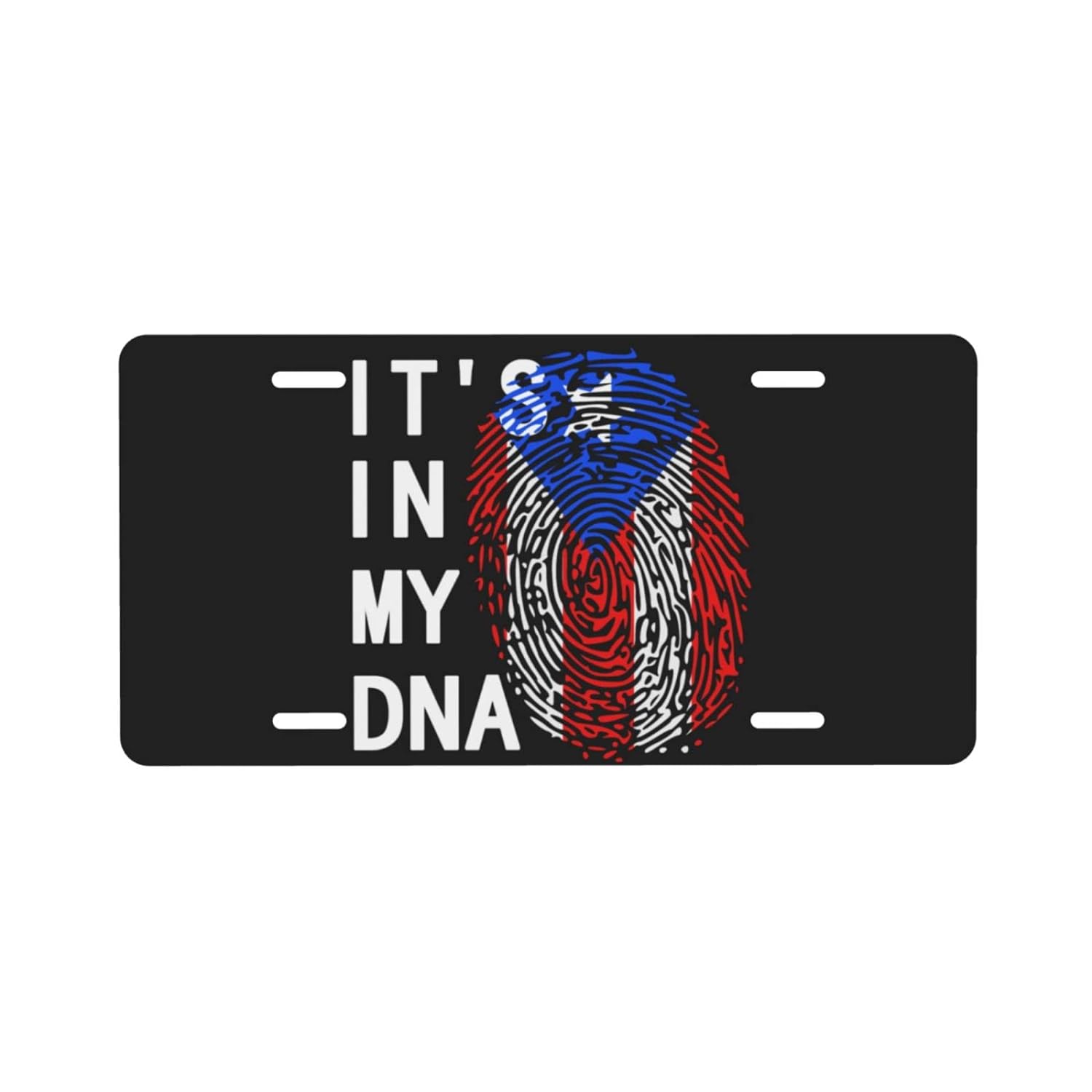 【Rico】 American Flag License Plate SWAT Opeato License Plate