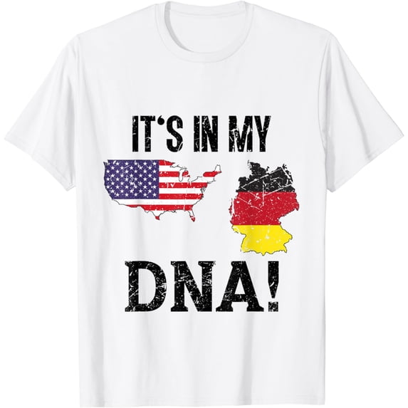 It's in my DNA! German American USA Germany T-Shirt mens t shirt,white,women,funny,misfits,men,journey,t-shirt