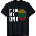 thumbnail image 1 of It's in my DNA Lithuania Flag Lithuanian Gift T-Shirt, 1 of 5