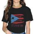 thumbnail image 1 of It's in my DNA - Puerto Rico Flag Puerto Rican Boricua T-Shirt, 1 of 4
