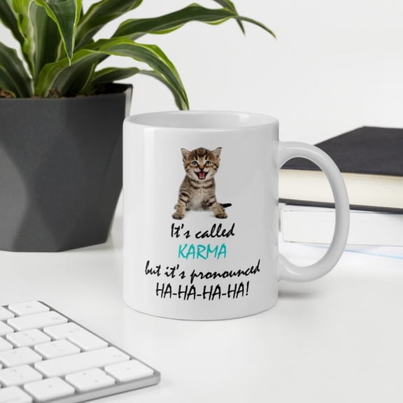 It's lled Karma Mug, Karma Mug, Karma Gift, Funnarstic Mug, Sarstic Gift, Sy Mug, Mug Office, t lovers Mug, Animal Lover.