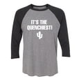 thumbnail image 1 of It's the Quenchiest! Unisex 3/4 Sleeve Baseball Raglan Tee, 1 of 2
