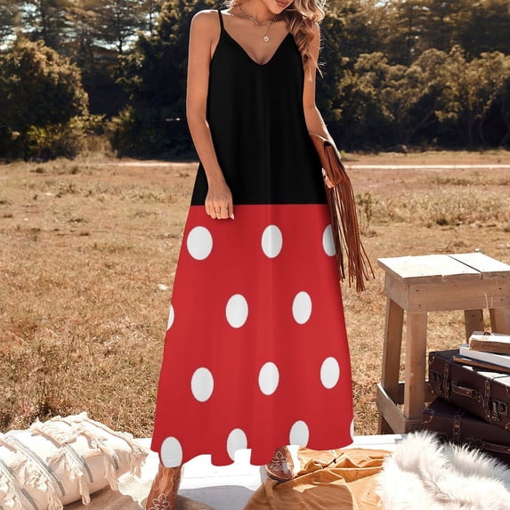 It ted with Three Circles - Skirt Sleeveless Dress long sleeve dress elegant dresses for women cute dress