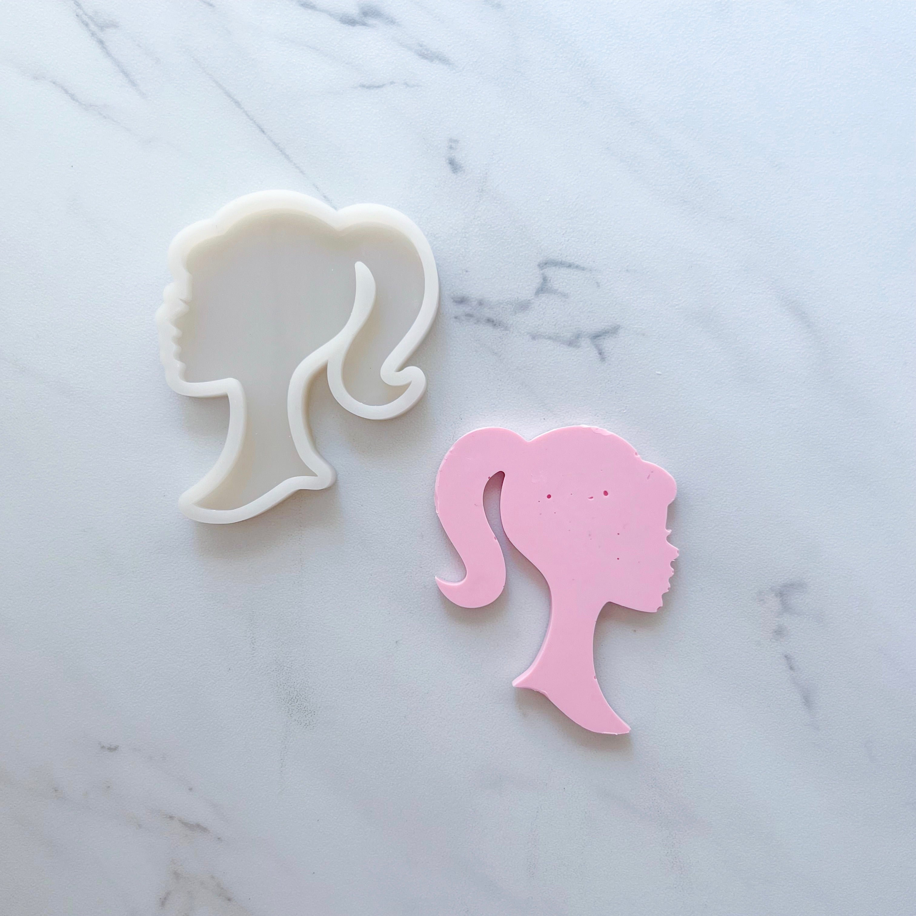 It was All a Dream Shop Barbie Silhouette 1-Cup Non-stick Silicone Muffin Pan, 225 Diameter Cups