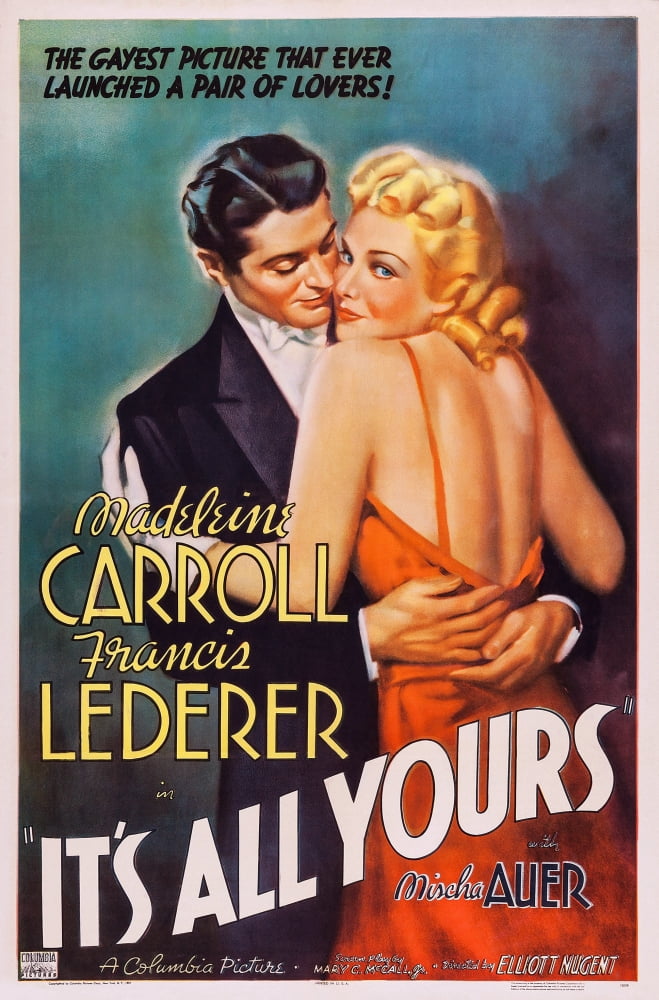 ItS All Yours U Canvas Art - (11 x 17)