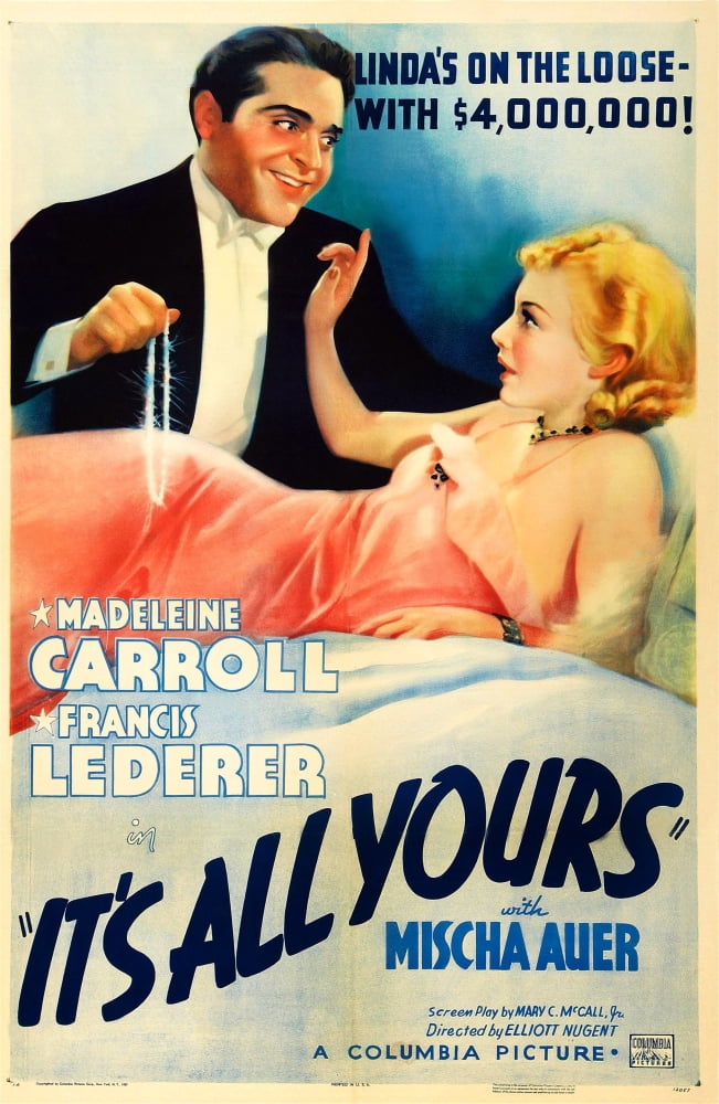 ItS All Yours U Canvas Art - (24 x 36)