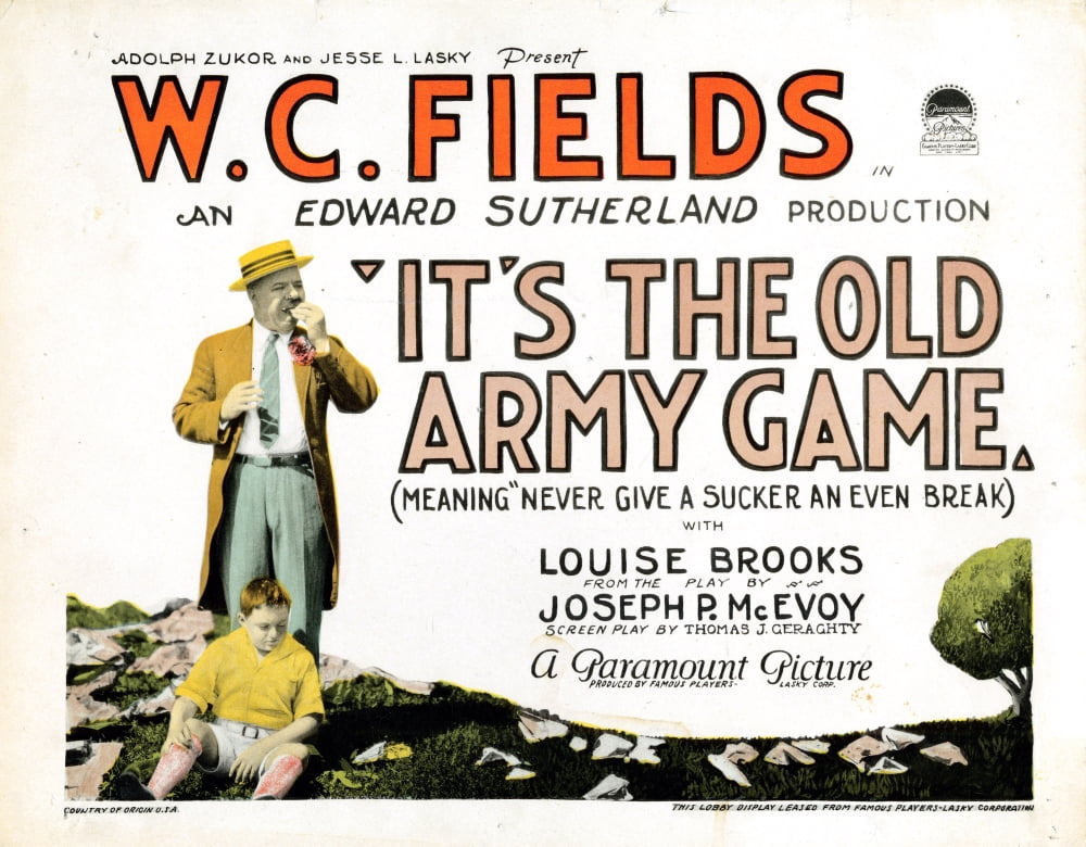 ItS The Old Army Game Canvas Art - (28 x 22)