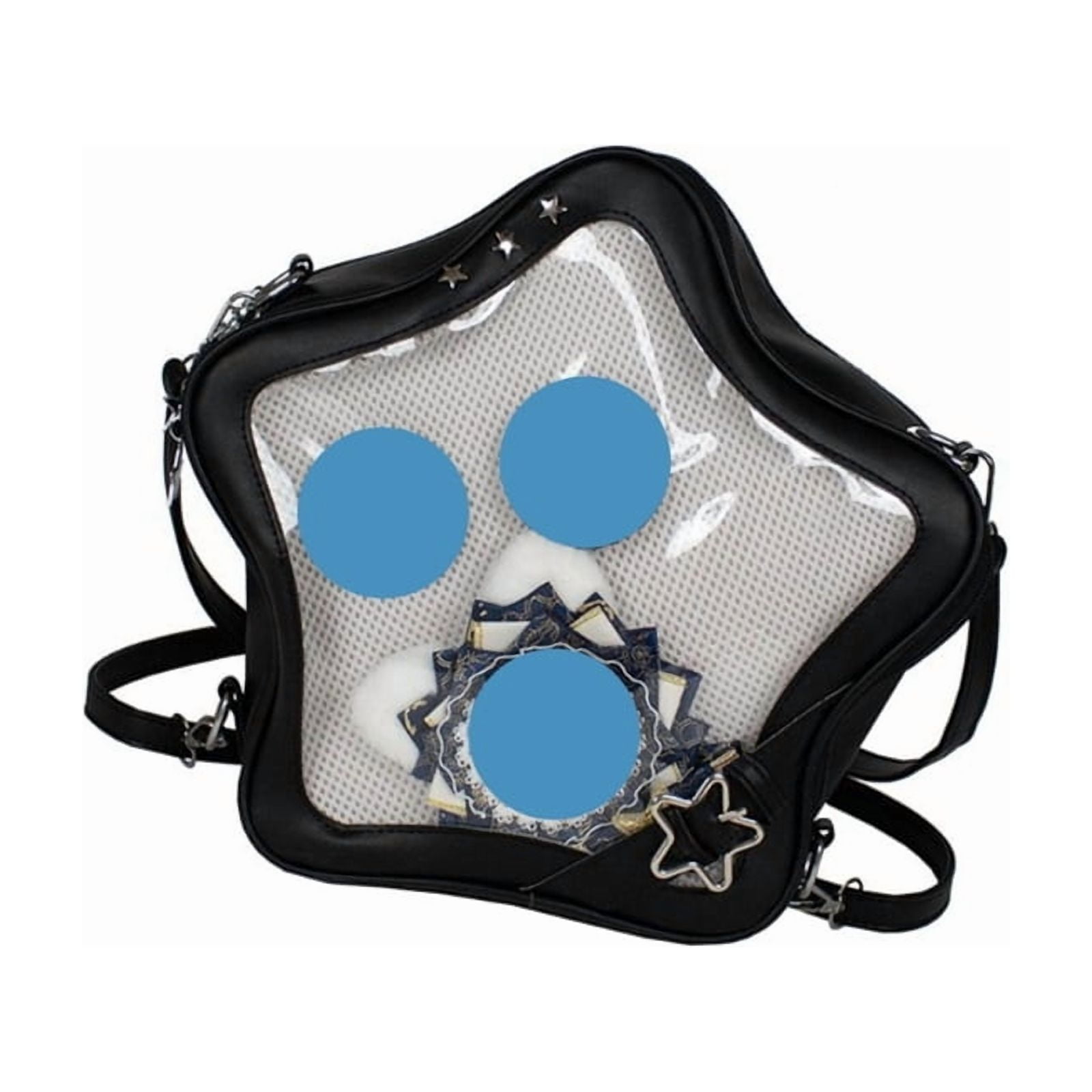 Ita Bag Backpack Crossbody Bag Star Shaped Shoulder Bags Pins Display Bags