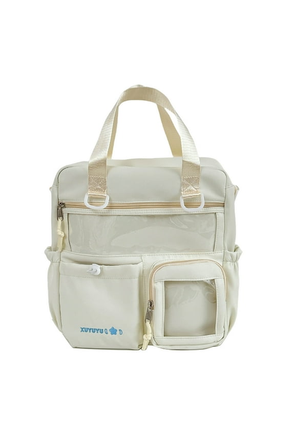 Ita Bag Backpack Purse Clear Shoulder Bag Large Capacity Backpack School Bag