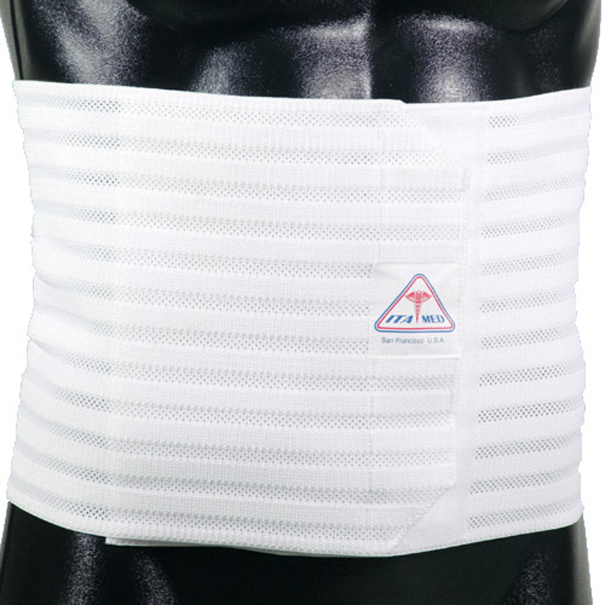 Ita-Med Medium Support Abdominal Binder, Slimming Tummy Shaper, for Men: AB-309