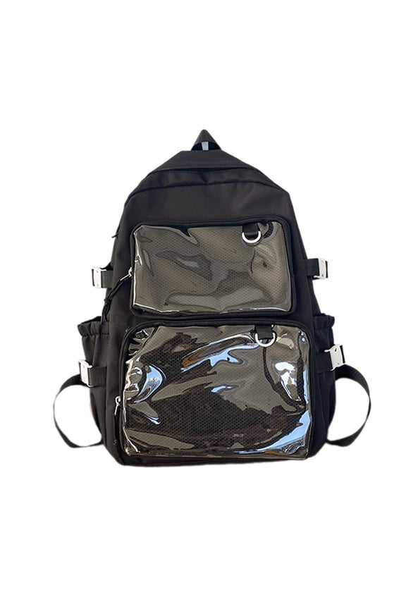 Itabag Backpack for Pin Display Women Japanese Styles Backpack Travel Backpack Student School Backpack Nylon Backpack