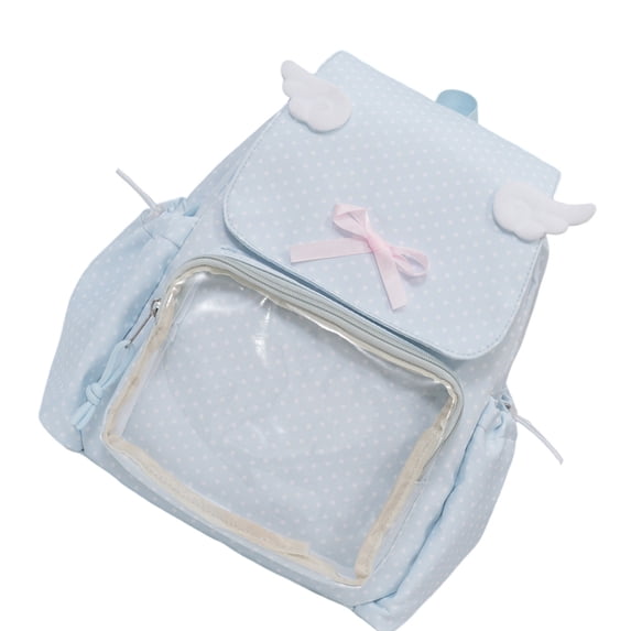 Itabag Backpacks Lovely Pins Display Backpacks Handbags with Inserts Itabag Backpack Daypack Travel Bags Women Men