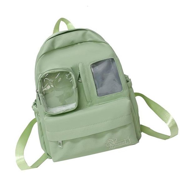 Itabag Backpacks Purse,Clear Shoulder Bag Clear Pin Display Daypack Travel Bags