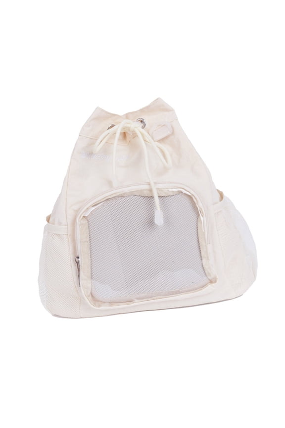 Itabag Drawstring Backpacks Bag Transparency Pin Display Daypack Travel Bag Sport Gym Sackpack for School Anime Cosplay