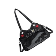 Itabag Toted Bag Clear Window for Pin Shoulder Bag Handbag Cosplay Stachel Women's Itabag Crossbody Bags Purses