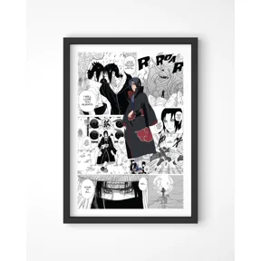 Itachi - Naruto Shipuden Anime Poster Unframed Size 24''x36'' GooGate