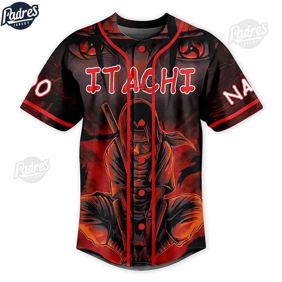 Itachi Uchiha Custom Baseball Jersey Online