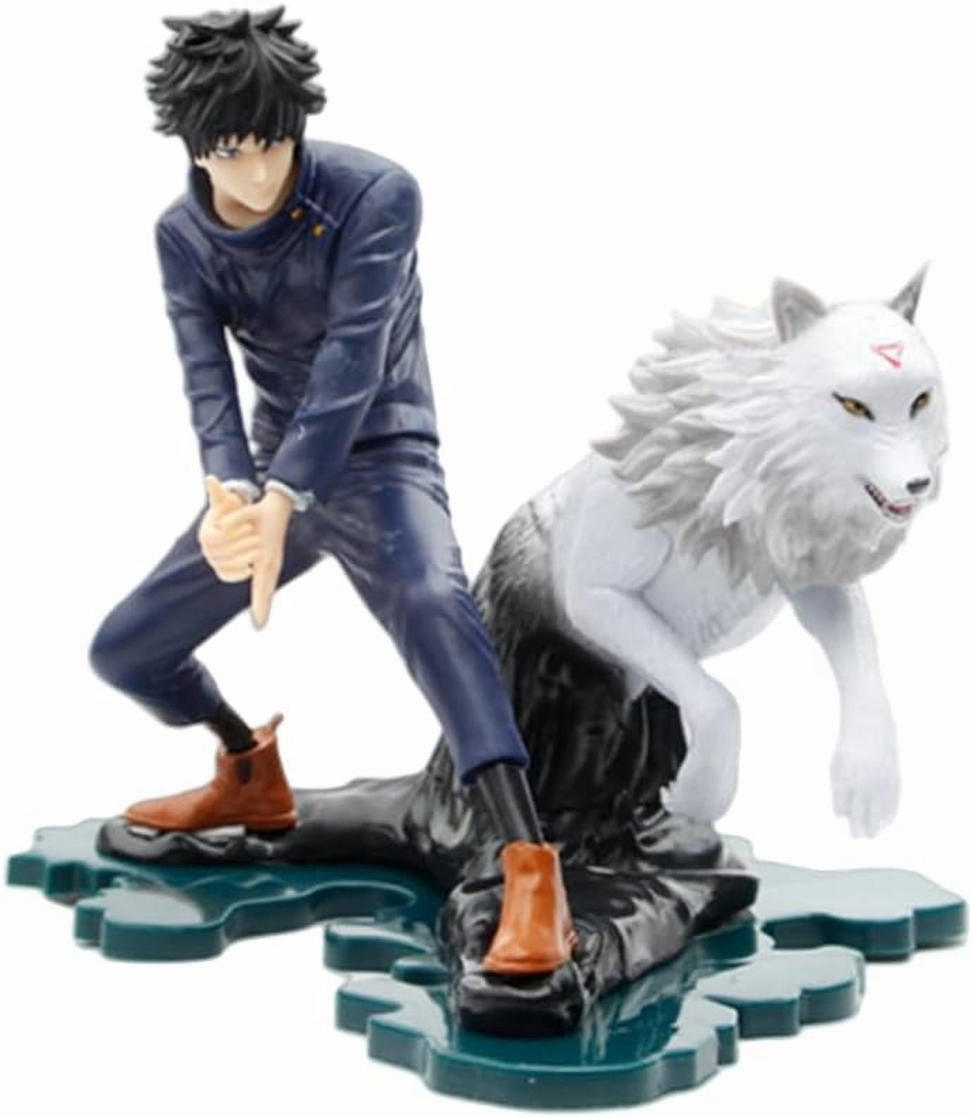 Itadori Yuji Figure Fushiguro Megumi‌‌ Figure Fighting Action Figures 17cm/6.7inch PVC Character Figurine Model Collectible for Anime Fans Gift