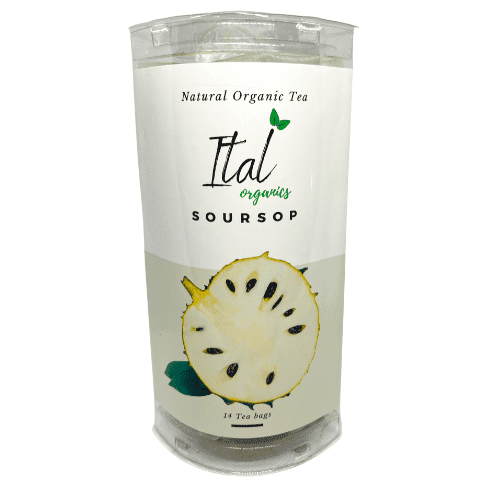 Ital Organics Soursop Tea 100% Organic 14 Tea Bags
