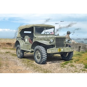 Italeri 0228 Dodge Command Car WC 56/57 Command Car 1/35 Scale Plastic Model Kit