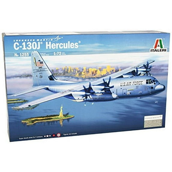 Italeri 1255S 1/72 C-130J Hercules , Grey