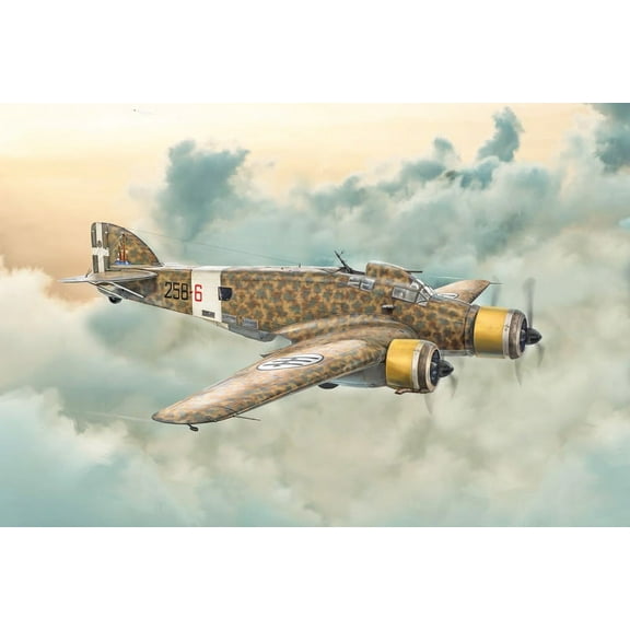 Italeri 1412 Savoia-Marchetti SM.79 Sparviero Bomber Version 1/72 Scale Kit