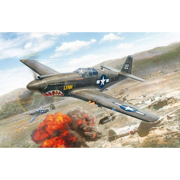 Italeri 1423 P-51A Mustang 1/72 Scale Plastic Model Kit