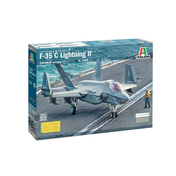 Italeri 1469 Lockheed Martin F-35C Lightning II 1/72 Scale Plastic Model Kit