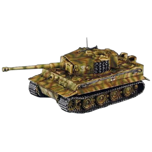 Italeri 25755 1:56 Pz.Kpfw. VI Tiger I AUSF. E Model Building Kit, Stand Model Building, Crafts