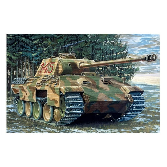 Italeri 270 1/35 Scale Panther Ausf.A Plastic Tank Kit