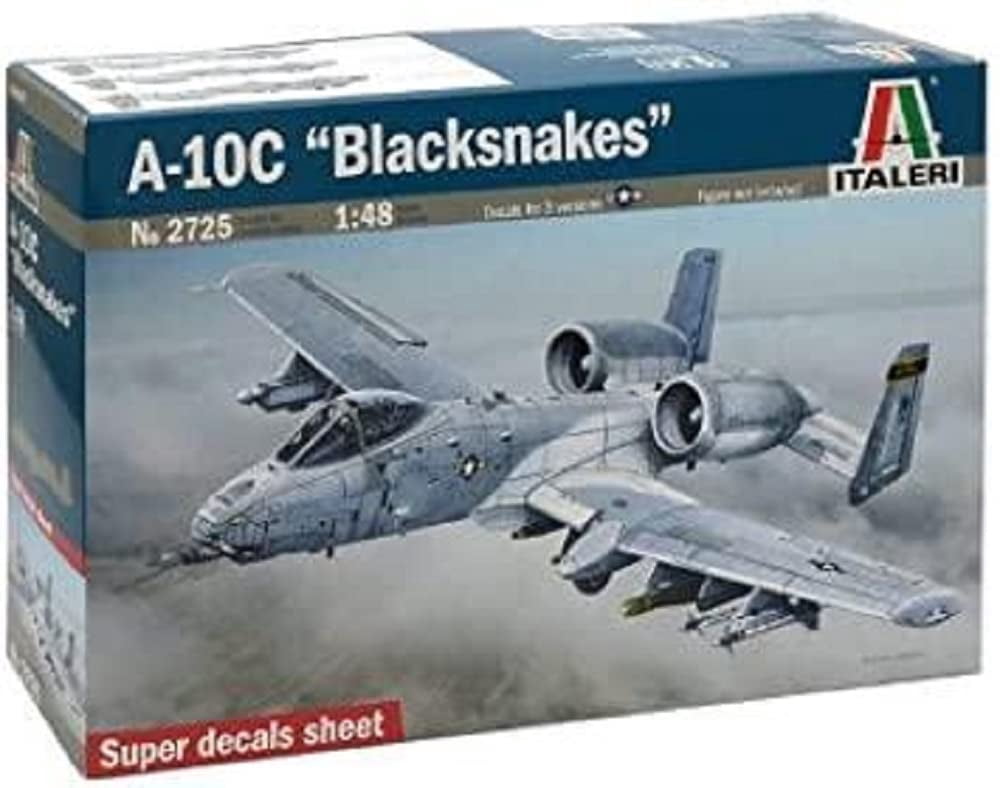 Italeri 2725S¬†A-10C Blacksnakes Model Aircraft 1: 48