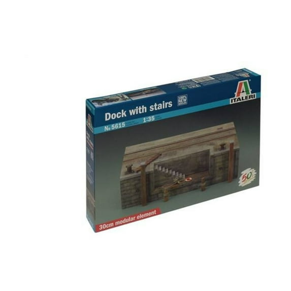 Italeri 30 cm Modular Element - Dock w/Stairs New