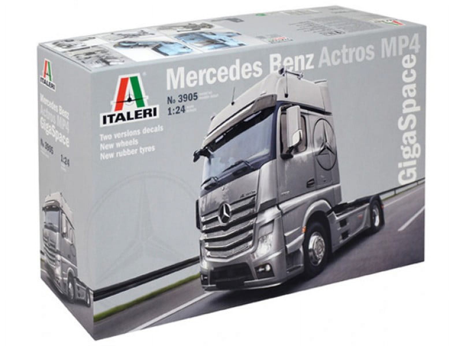 自動車 ITALERI MERCEDES-BENZ 2448 SUPER TRUCK ITALERI - Mercedes - Benz 2448 Canvas Truck