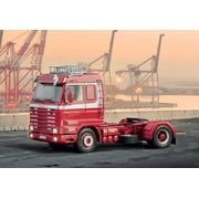 Italeri 3950 124 Scania 143M 500 Streamline 4x2 Model Building Kit, Standing Model Building, C