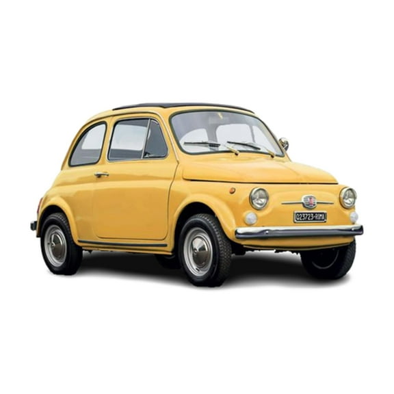 Italeri 4715 1:12 Fiat 500 F Upgraded Edition Model Building Kit, Standing Model Building, Craf