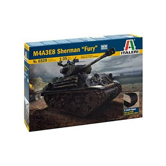 Italeri 6529S-1: 35m4a3e8Sherman, Fury, Shield