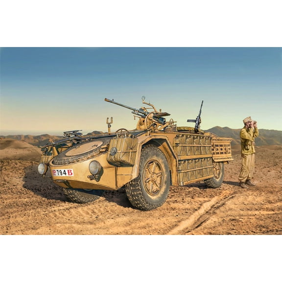 Italeri 6530 WWII Italian AS 42 Sahariana 1/35 Scale Plastic Model Kit