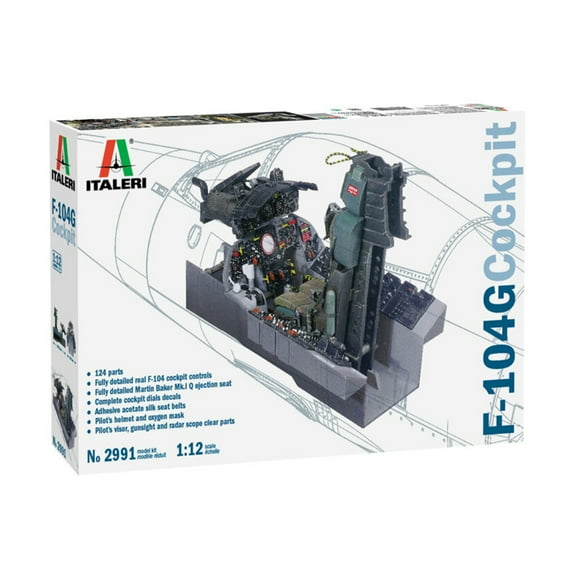 Italeri F-104 G Cockpit New