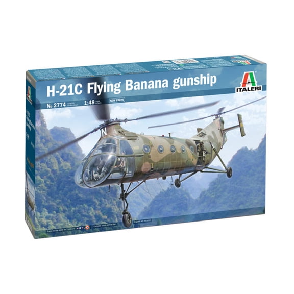 Italeri H-21C "Flying Banana" Gunship New