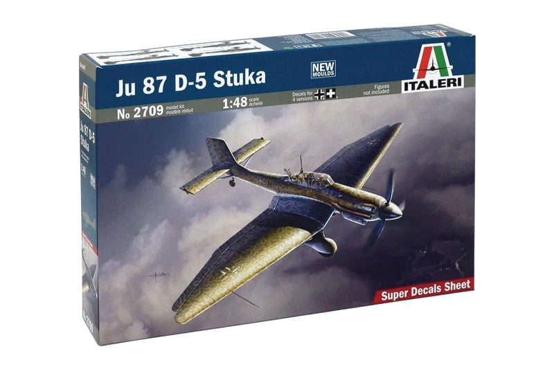 【中古】「非常に良い」Italeri 2709S 1/48 Ju-87 D-5 Stuka [並行輸入品] Italeri 2709 Junkers Ju87D-5 Stuka 1/48 Scale Plastic Model Kit
