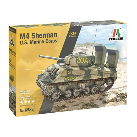 Italeri - M-4 Sherman U.s. Marine Corps 1:35 (5/20)