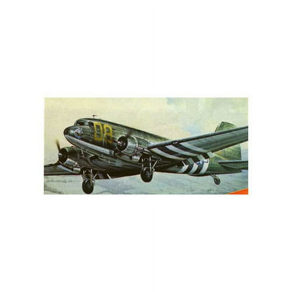 Italeri - Model Rectifier Corp. 1/72 C47 Skytrain ITA550127 Plastic Models Airplane 1/72