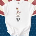 thumbnail image 1 of Italia 2026 Winter Sports Goose T-Shirt, Ice Skating Bird Graphic Design, Milano Cortina Fan Apparel, Comfort Colors Unisex Cotton T-Shirt, Size S-3XL, 1 of 3