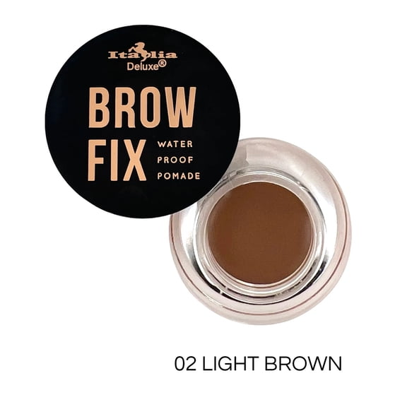 Italia Deluxe Brow Fix Waterproof Eyebrow Enhancer Light Brown