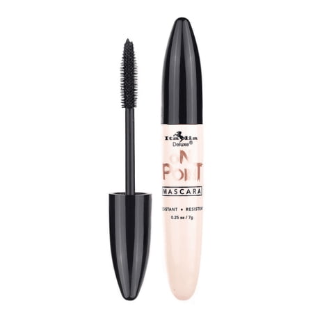Italia Deluxe On Point! Mascara (Intense Black), 0.25 Fl Oz