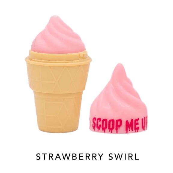 Italia Deluxe Scoop Me Up Icy Lip Balm (Strawberry Swirl)