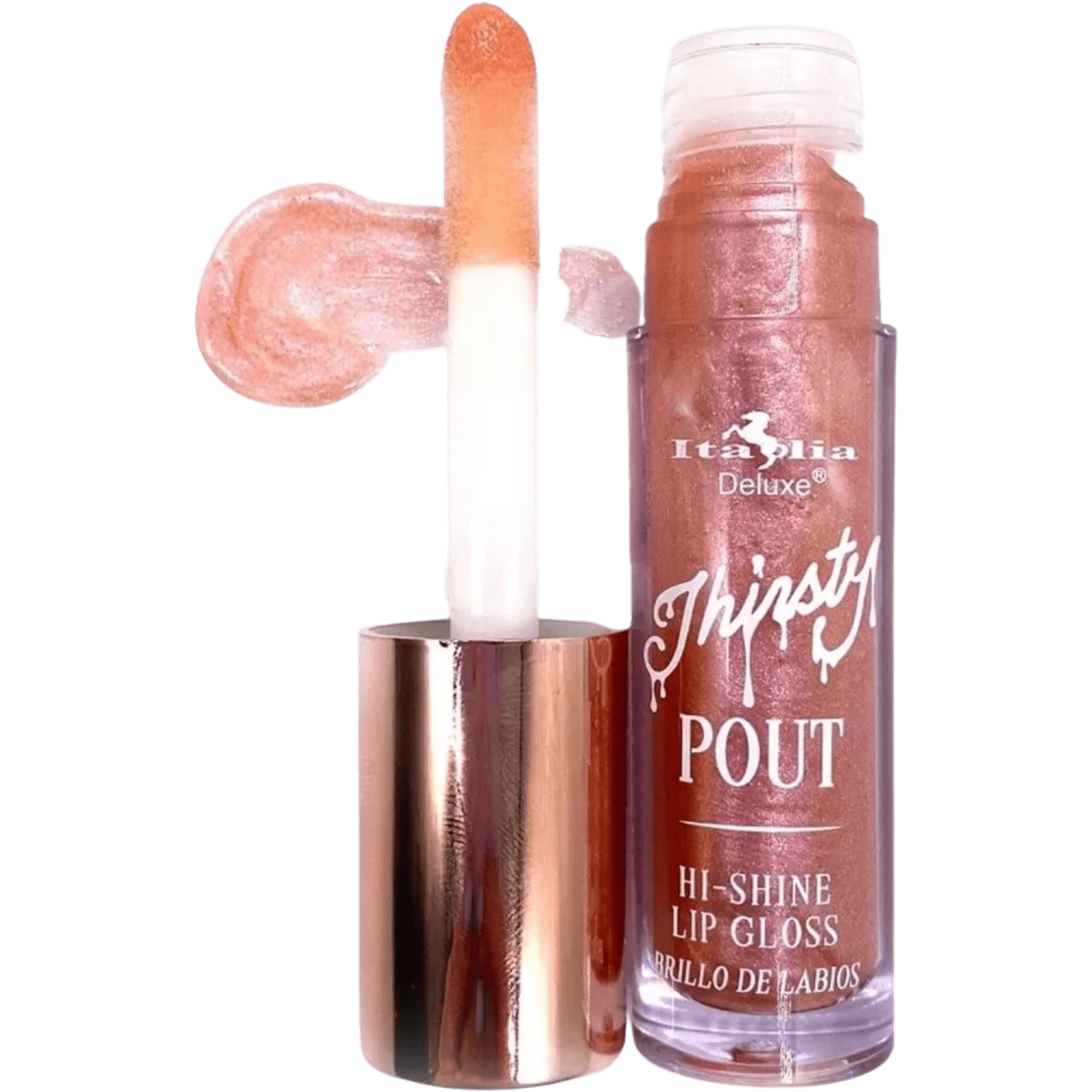 Italia Deluxe Thirsty Pout HiShine Lip Gloss Women's Tinted
