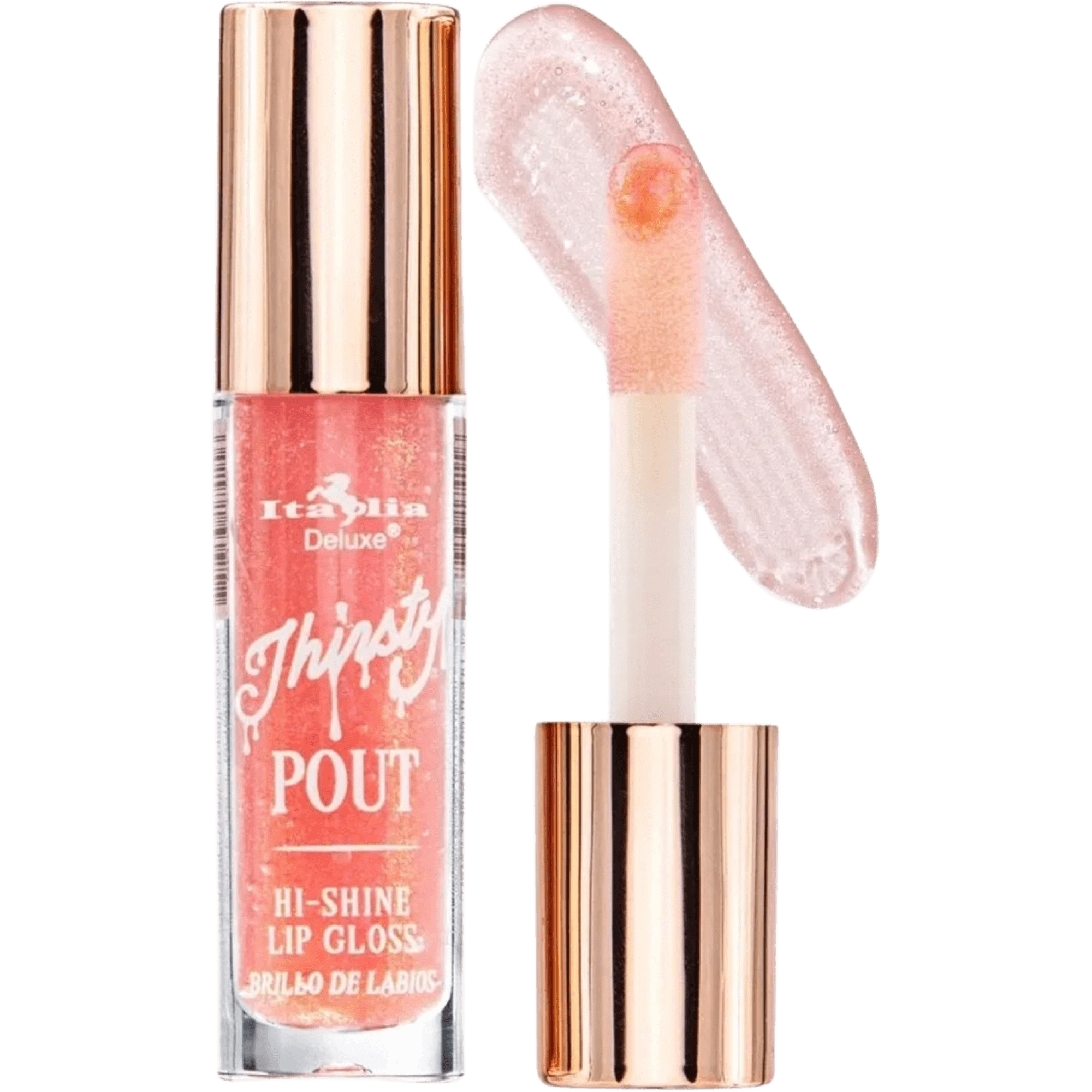 Italia Deluxe Thirsty Pout HiShine Lip Gloss Women's Tinted