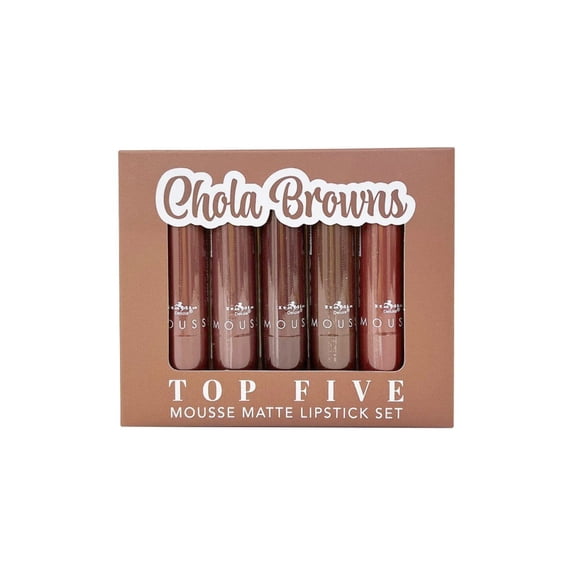 Italia Deluxe Top Five Mousse Matte Lipstick Set
