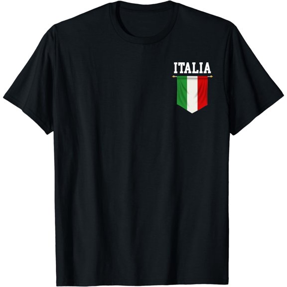 Italia Flag Italy Italian Italiano Family Men Women Kids T-Shirt